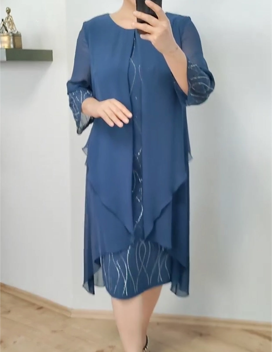 【S-5XL】🔥Modna haljina od šifona 2024