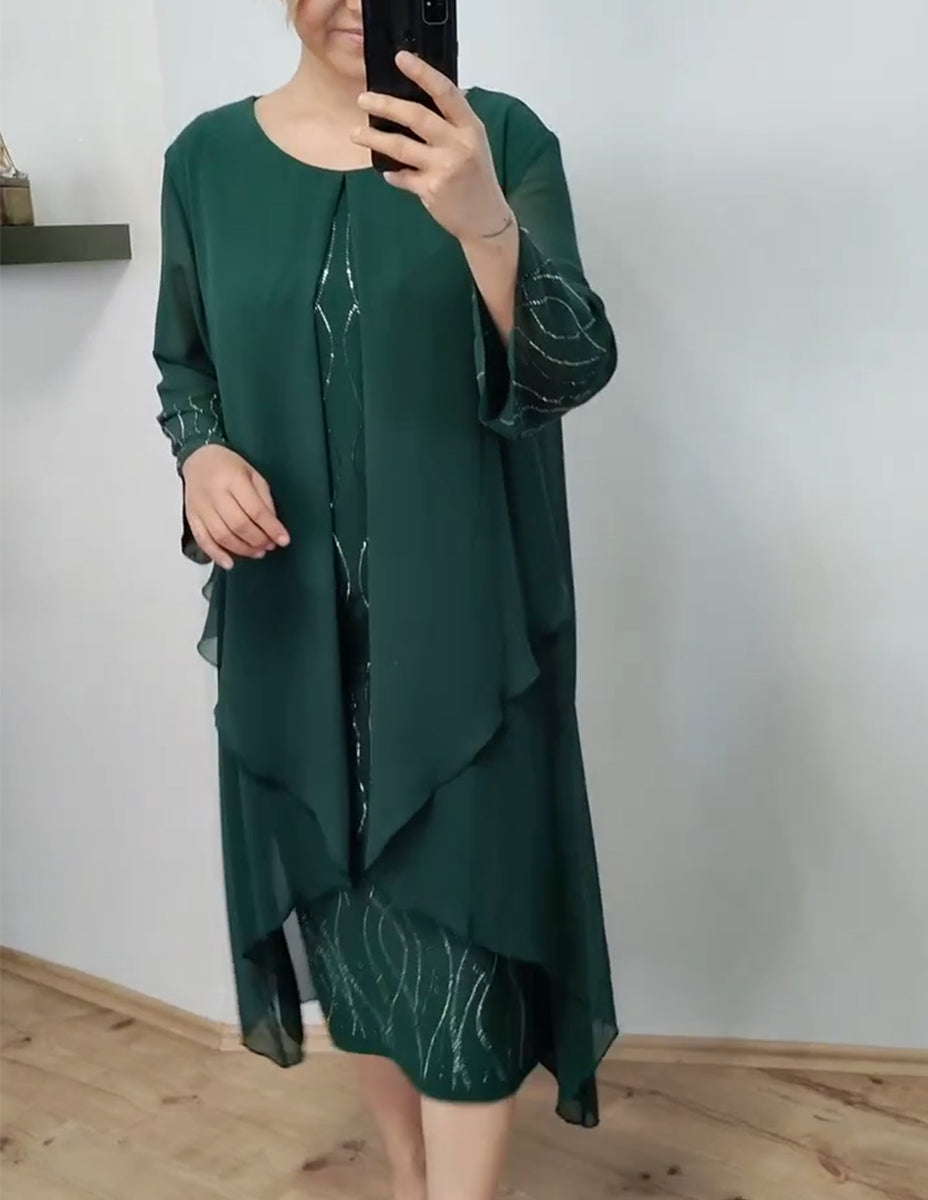 【S-5XL】🔥Modna haljina od šifona 2024