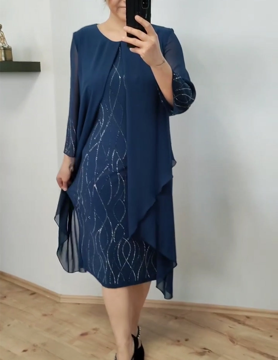 【S-5XL】🔥Modna haljina od šifona 2024
